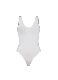 Body décolleté - Bianco