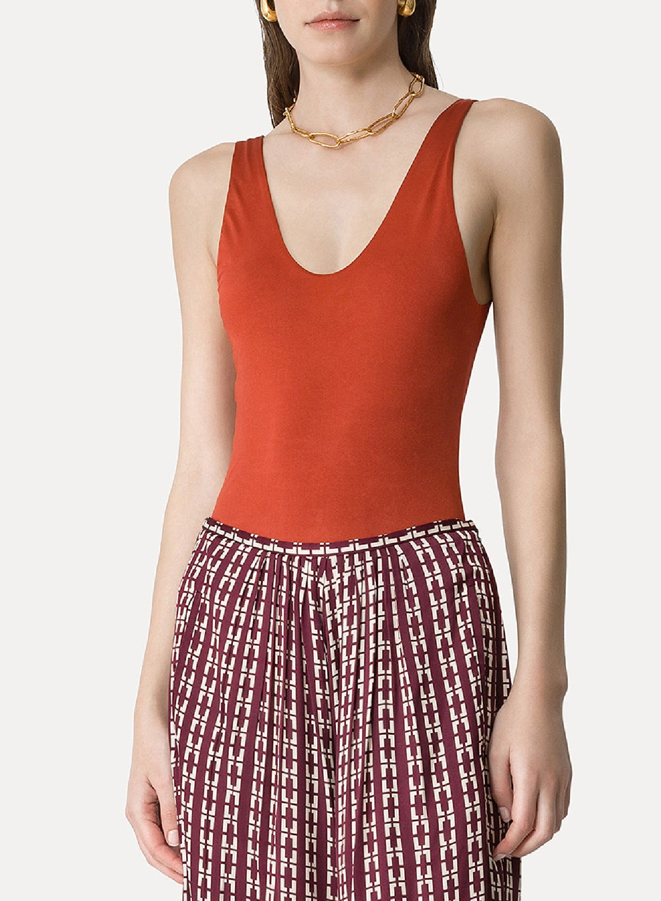 Round-neck bodysuit - Terre