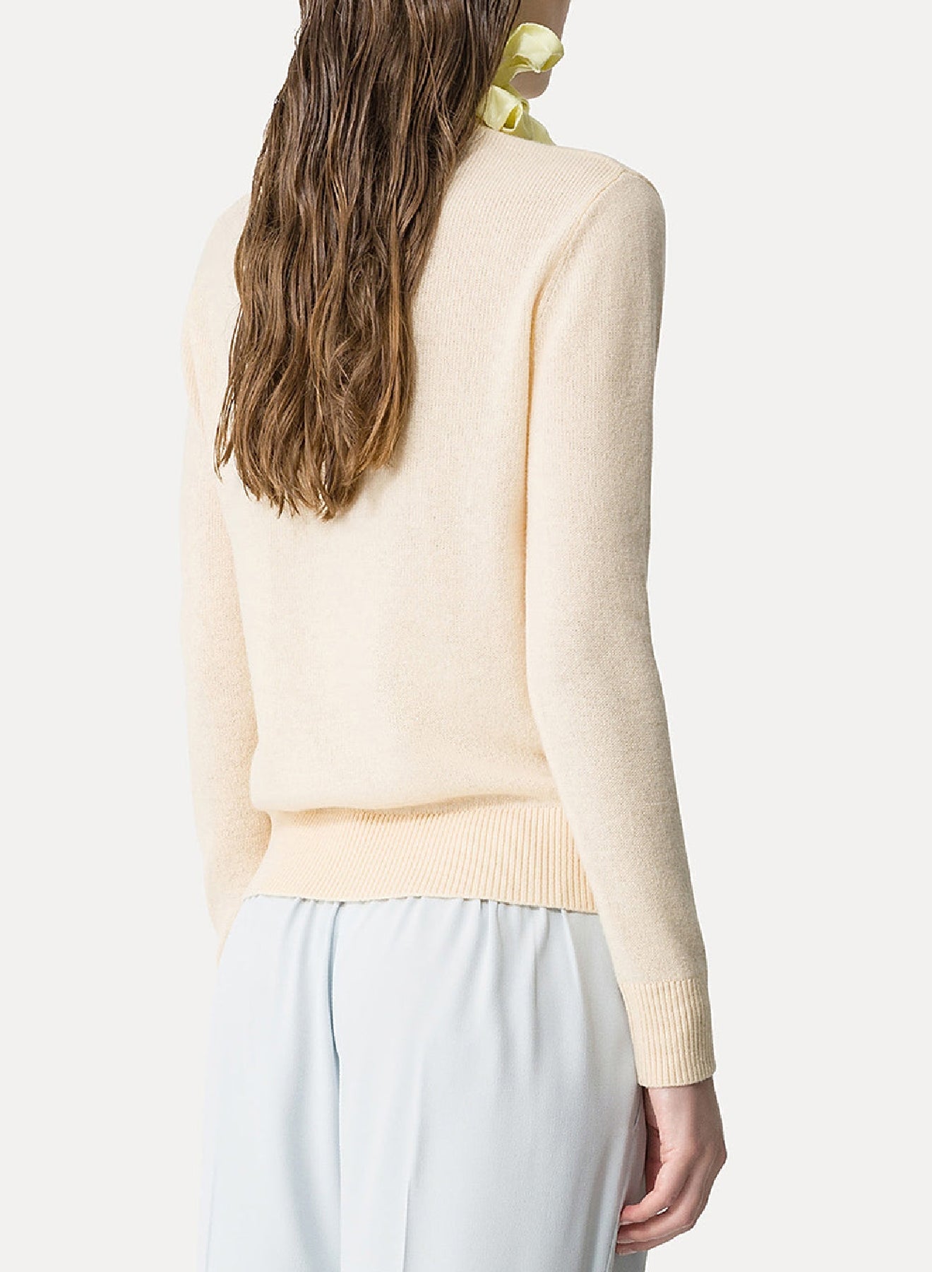 Wool crew-neck jumper - Mou