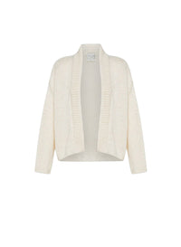 Cardigan en soie et cachemire - Ivory