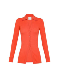 Cardigan polo en laine - Lacca