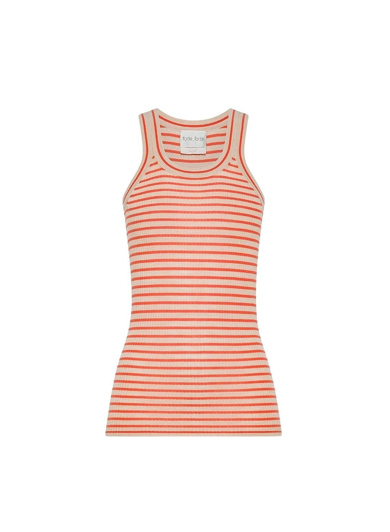 Wool ribbed tank top - Lacca