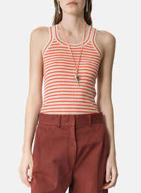 Wool ribbed tank top - Lacca