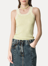 Wool ribbed tank top - Reflex