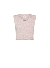Pull col rond en soie mélangée - Oyster