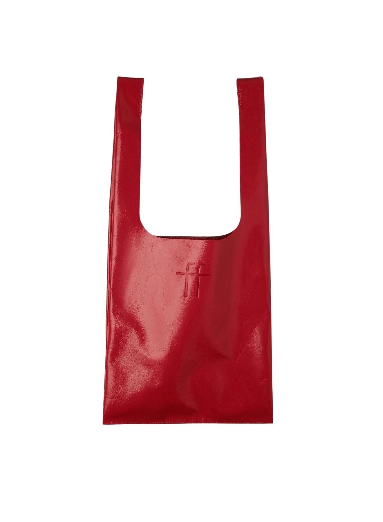 Leather shoulder bag - Ruby