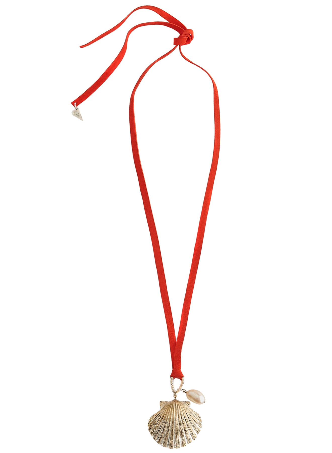 Collier de coquillages en cuir - Lacca