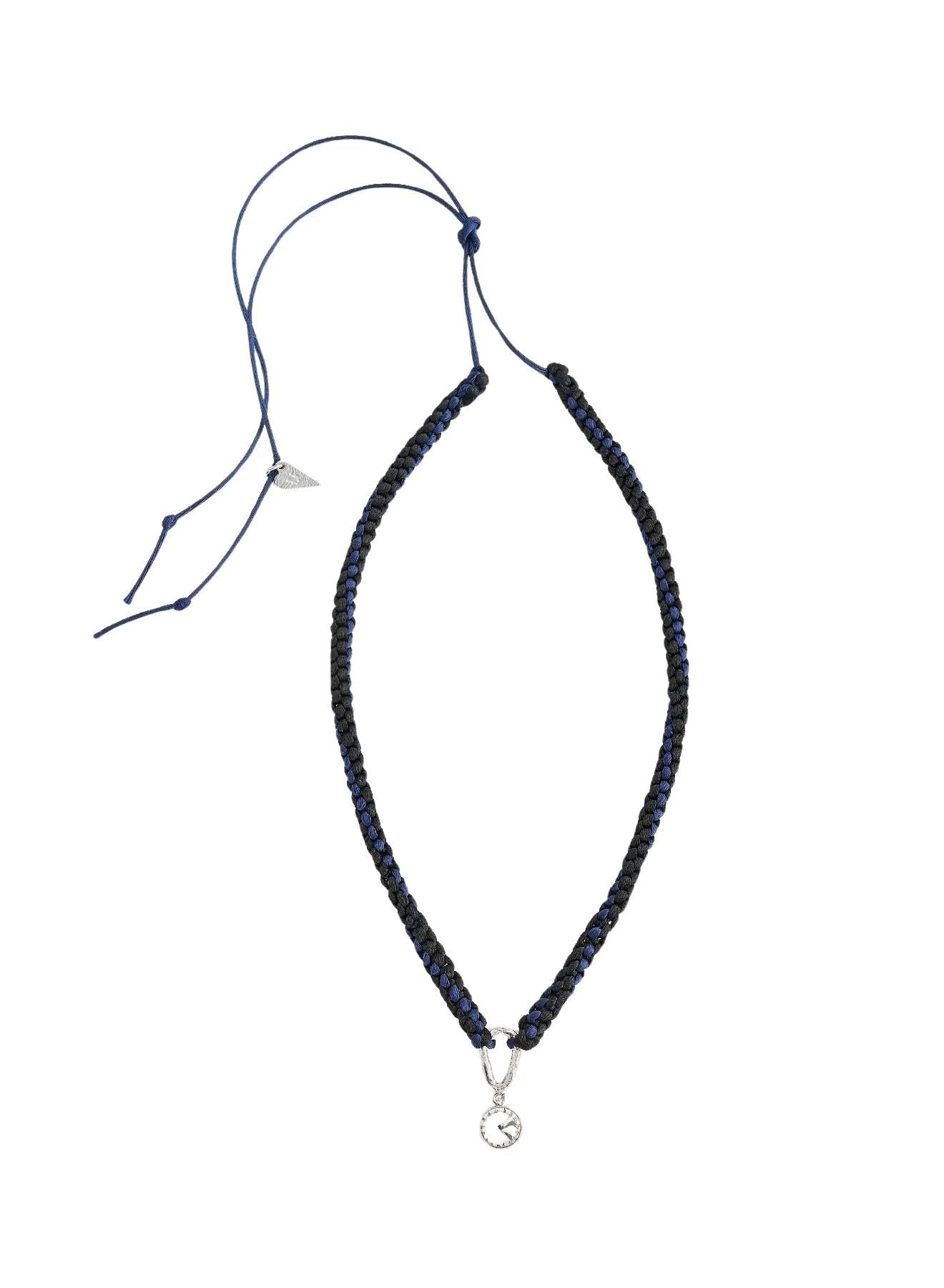 Necklace with strass - Nero