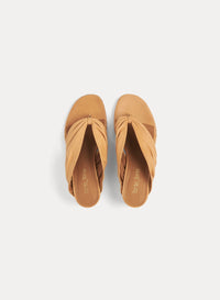 Sandales à talons 50 en cuir - Naturale