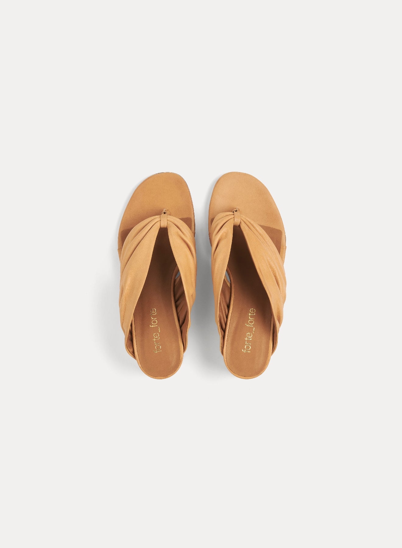 Sandales à talons 50 en cuir - Naturale