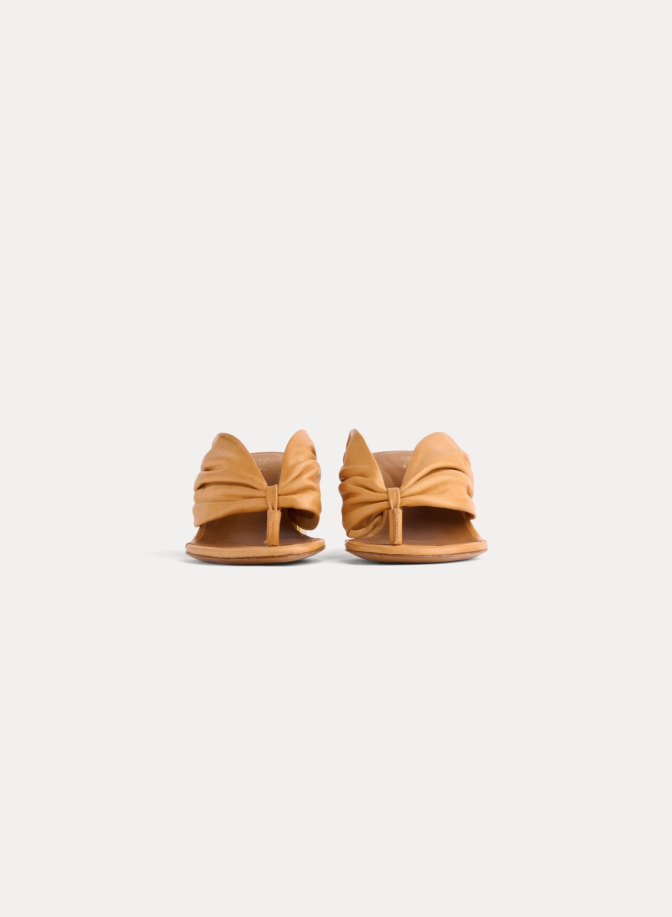 Sandales à talons 50 en cuir - Naturale