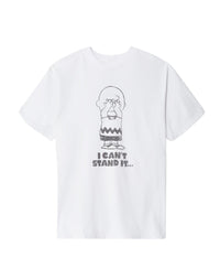 Peanuts Can't Stand It 90's T-shirt - Optic White
