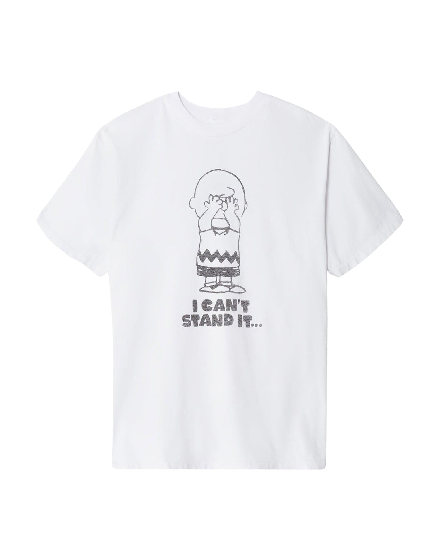 Peanuts Can't Stand It 90's T-shirt - Optic White