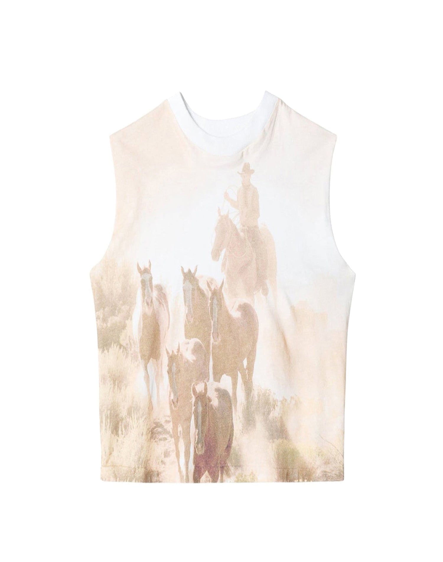 Débardeur Baby Muscle Cowboy - Optic White