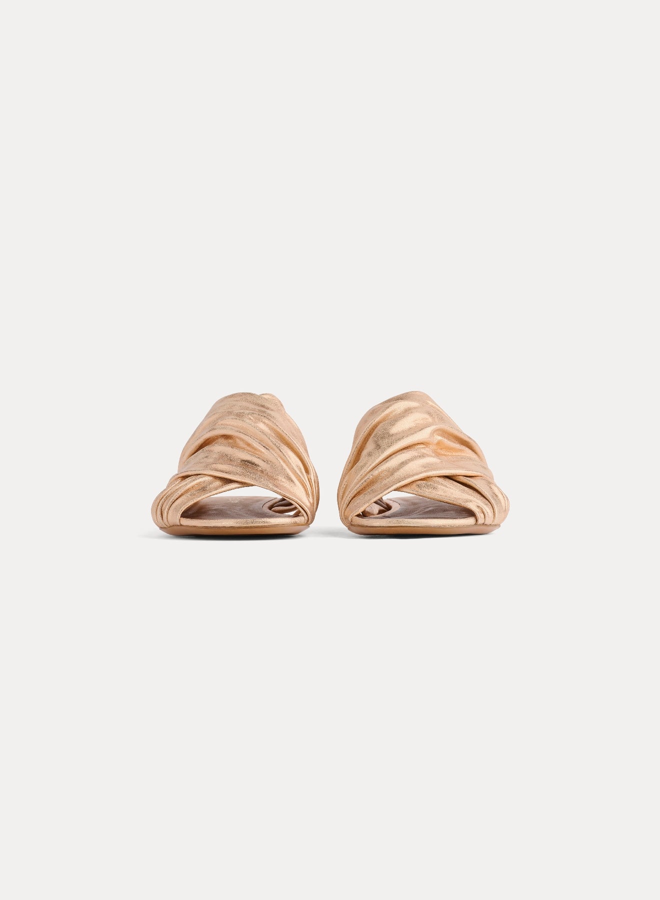 Sandales plates en cuir - Cipria