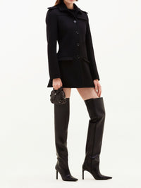 Manteau Héritage en laine - Black