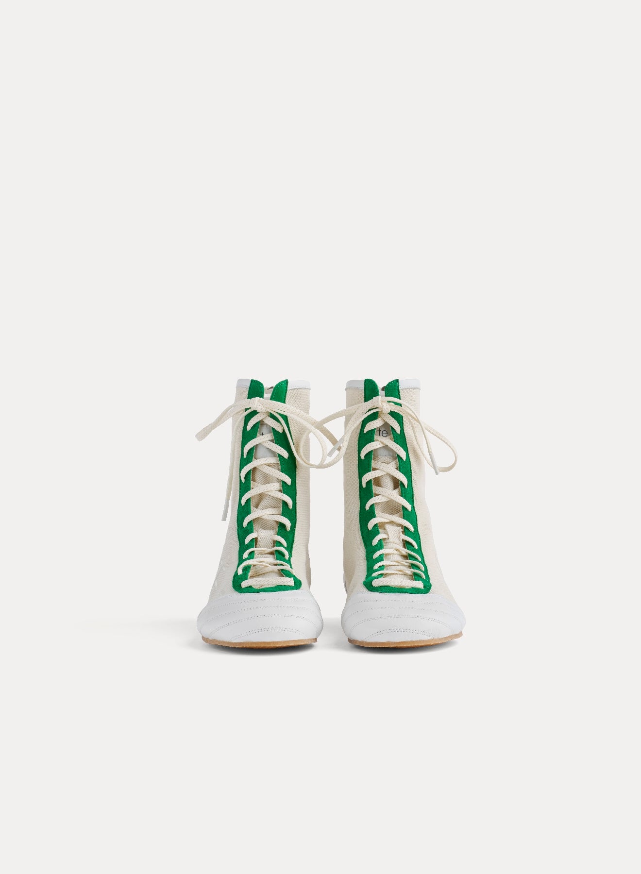 Baskets montantes en cuir - Canvas