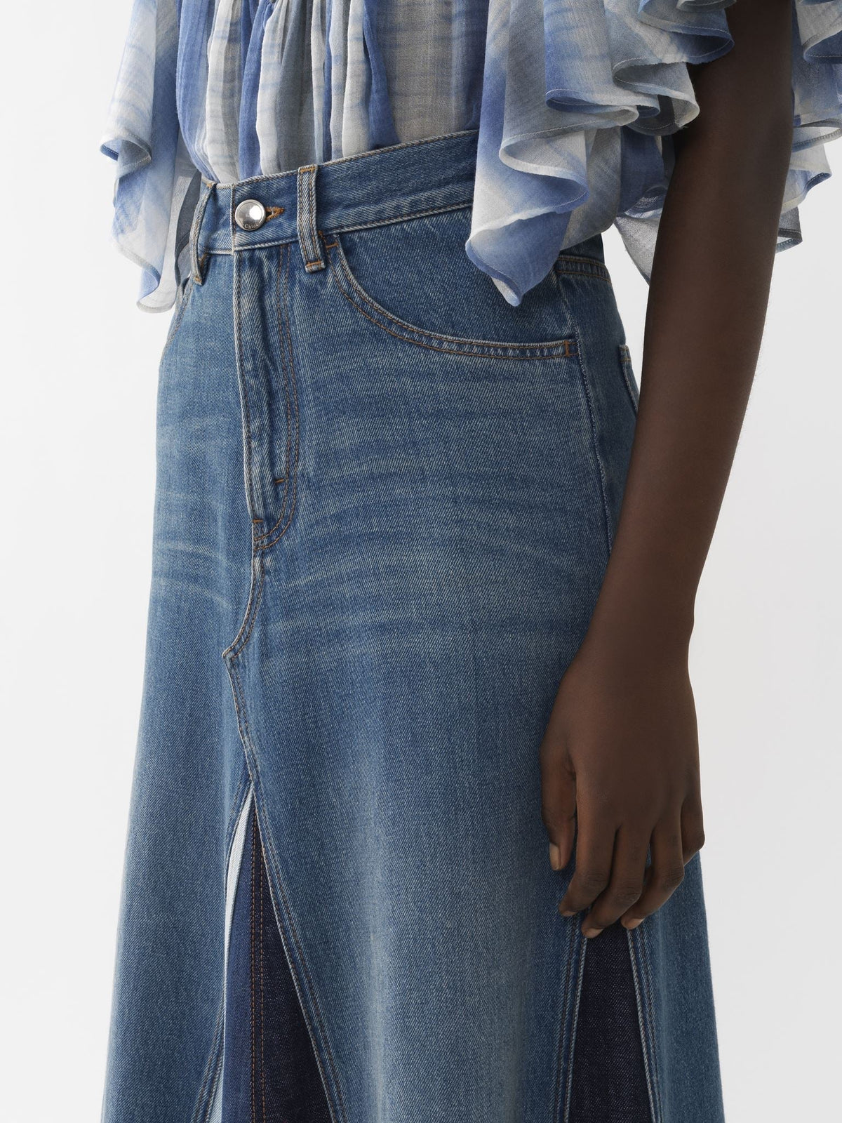Multicolor Blue SKIRT - Multicolor Blue