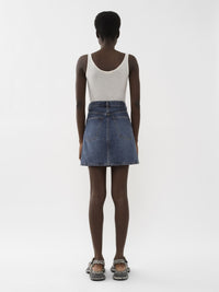 Dusky Blue SKIRT - Dusky Blue