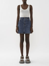 Dusky Blue SKIRT - Dusky Blue
