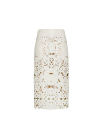 Jupe avec broderie “Poetic orchid” - Orchidea