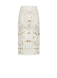 Jupe avec broderie Poetic Orchid - Orchidea