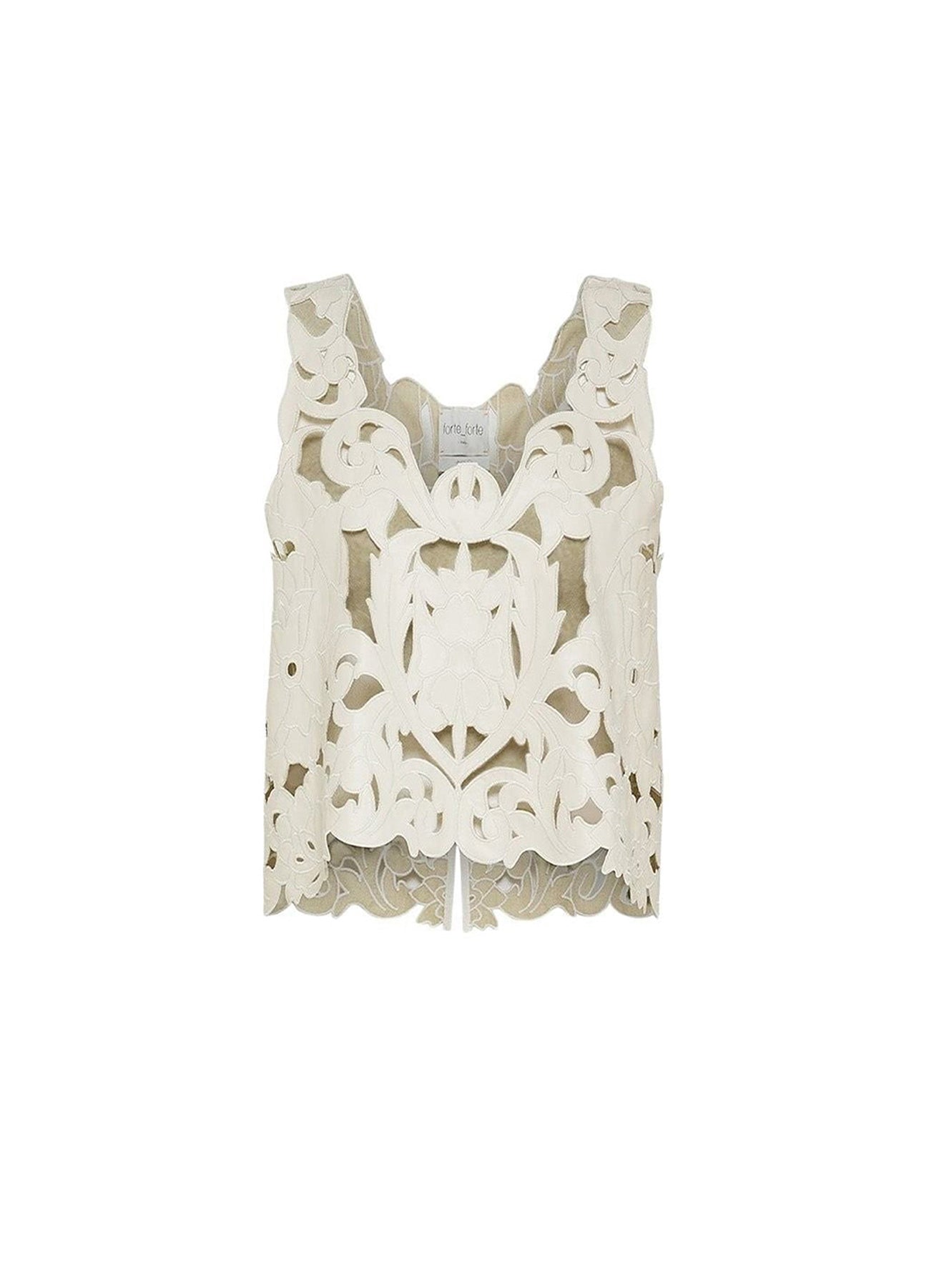 Top avec broderie “Poetic orchid” - Orchidea