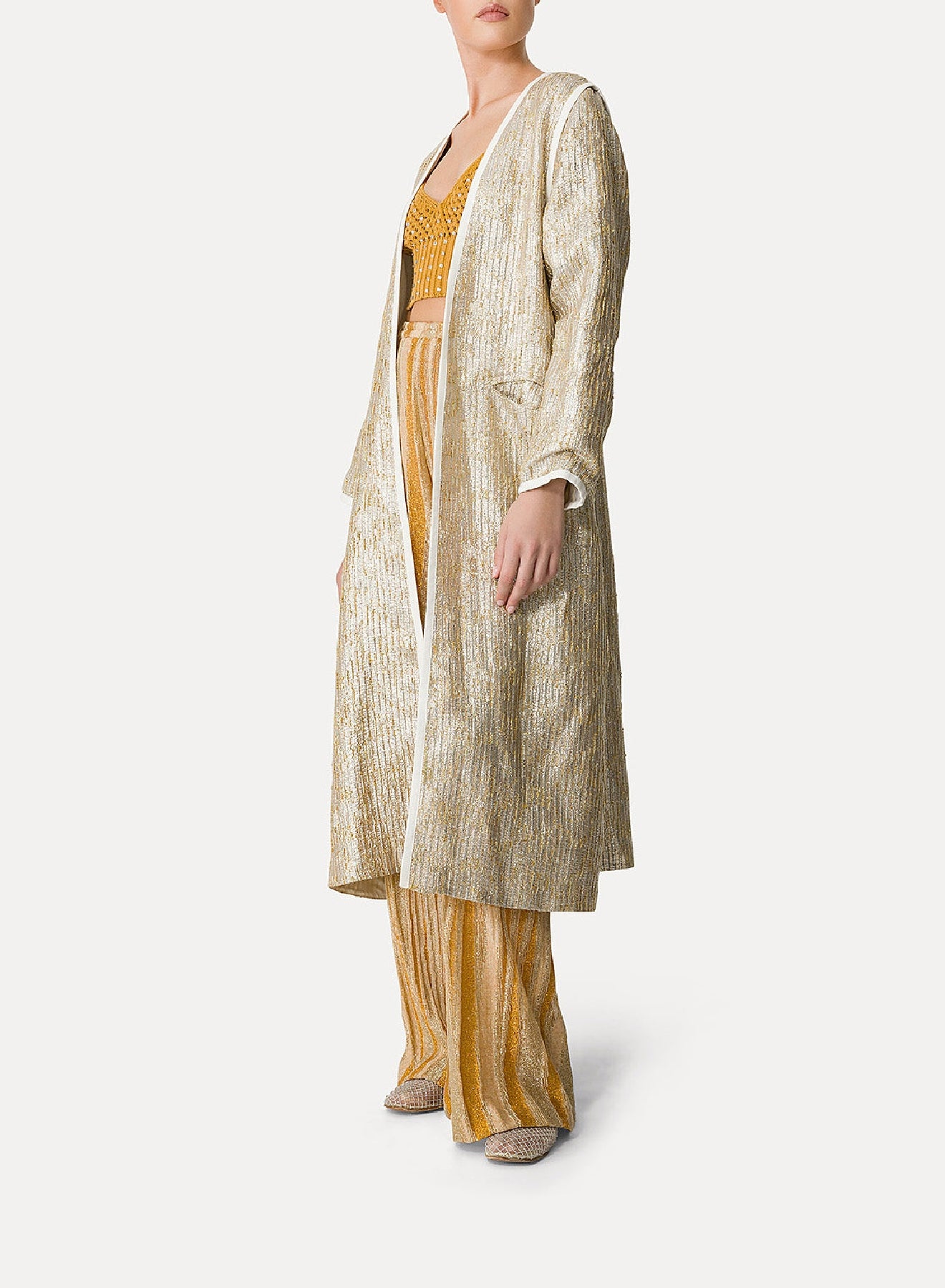 Manteau à motif “Twinkle” - Gold