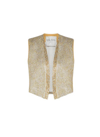 Gilet Twinkle avec détails en strass - Gold