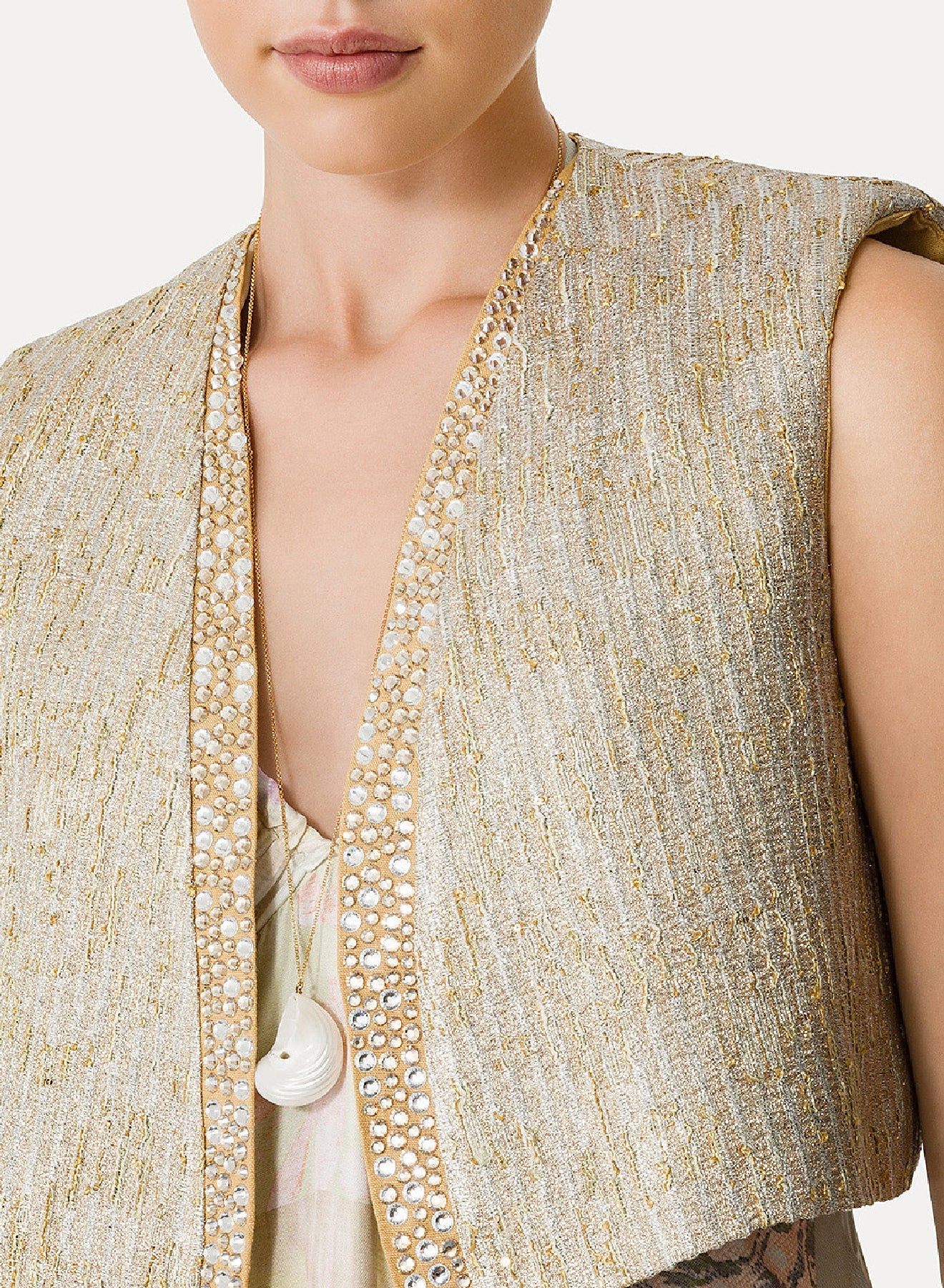 Gilet à motif “Twinkle” - Gold