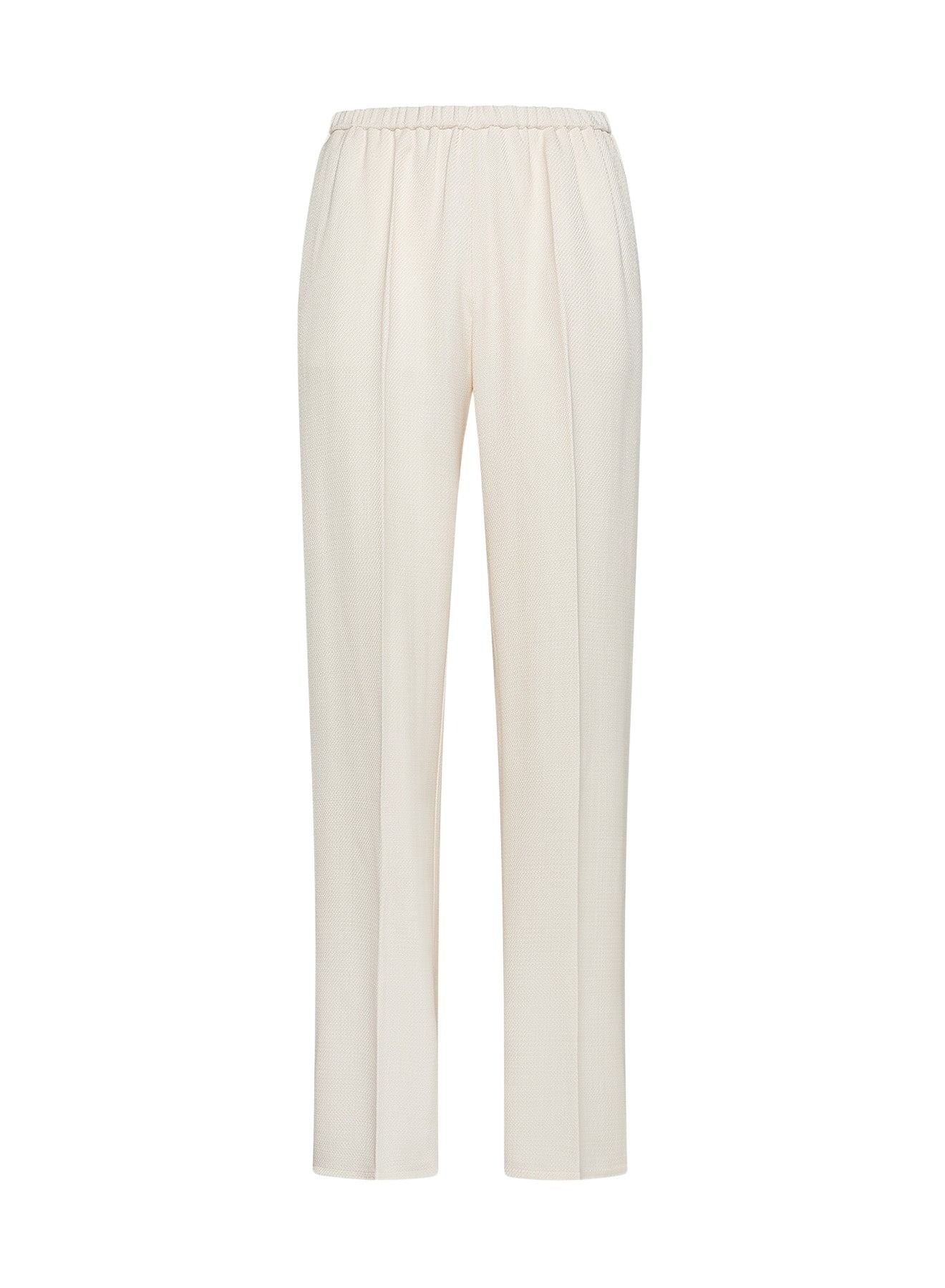 Silk flared trousers - Orchidea