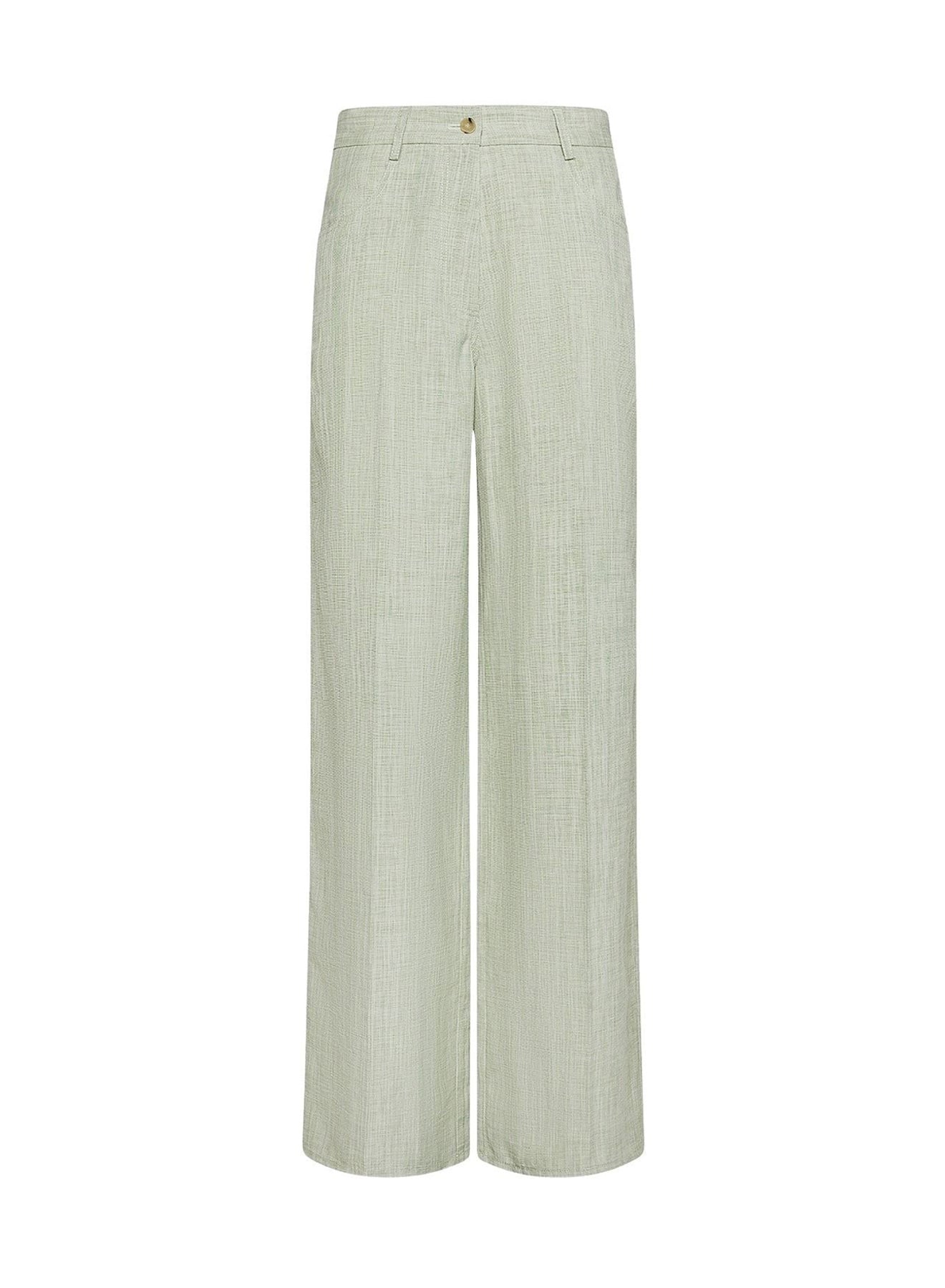 Pantalon 5 poches et lin fil-à-fil - Aloe