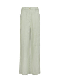 Pantalon 5 poches fil à fil - Aloe