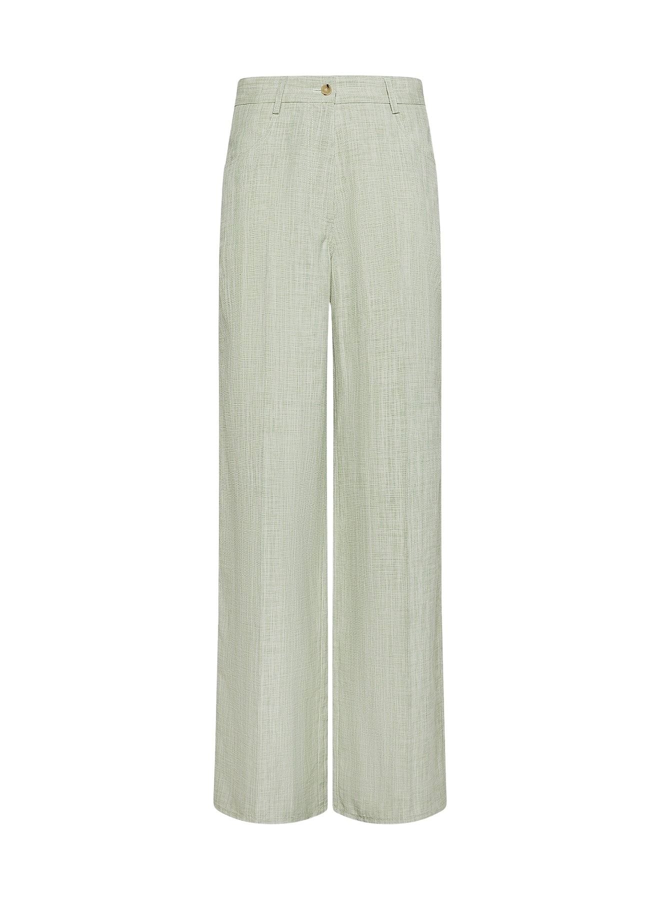 Pantalon 5 poches fil à fil - Aloe