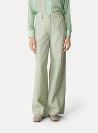 Pantalon 5 poches fil à fil - Aloe