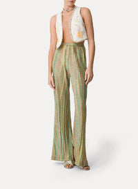 Waistcoat with "Oniric blossom" embroidery - Orchidea