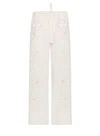Pantalon avec cordon coulissant - Orchidea