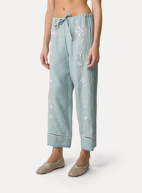 Pantalon avec cordon coulissant - Orchidea