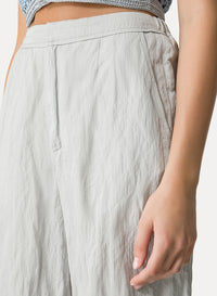 Flared trousers - Madreperla