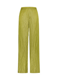 Flared trousers - Aloe