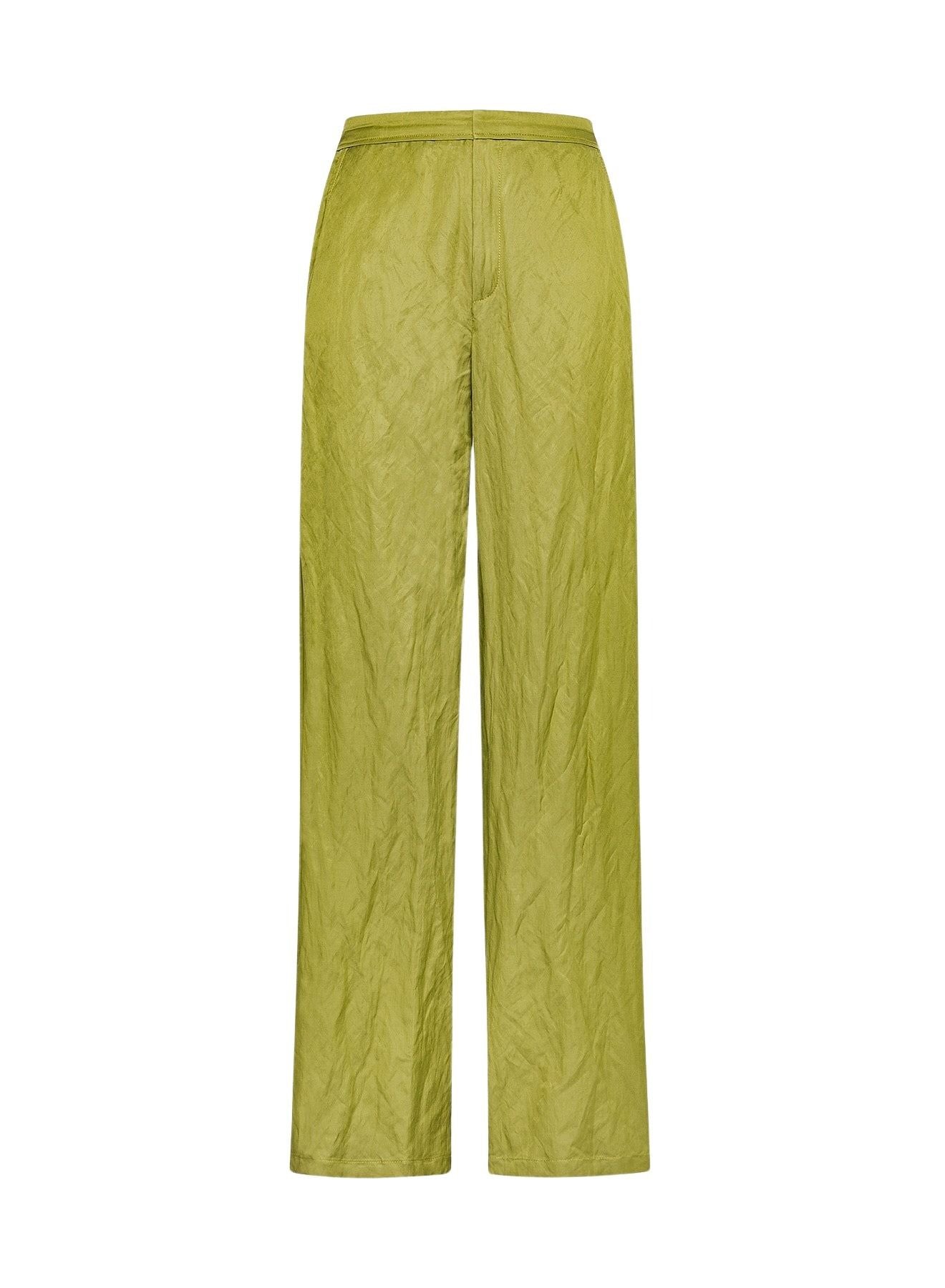 Flared trousers - Aloe