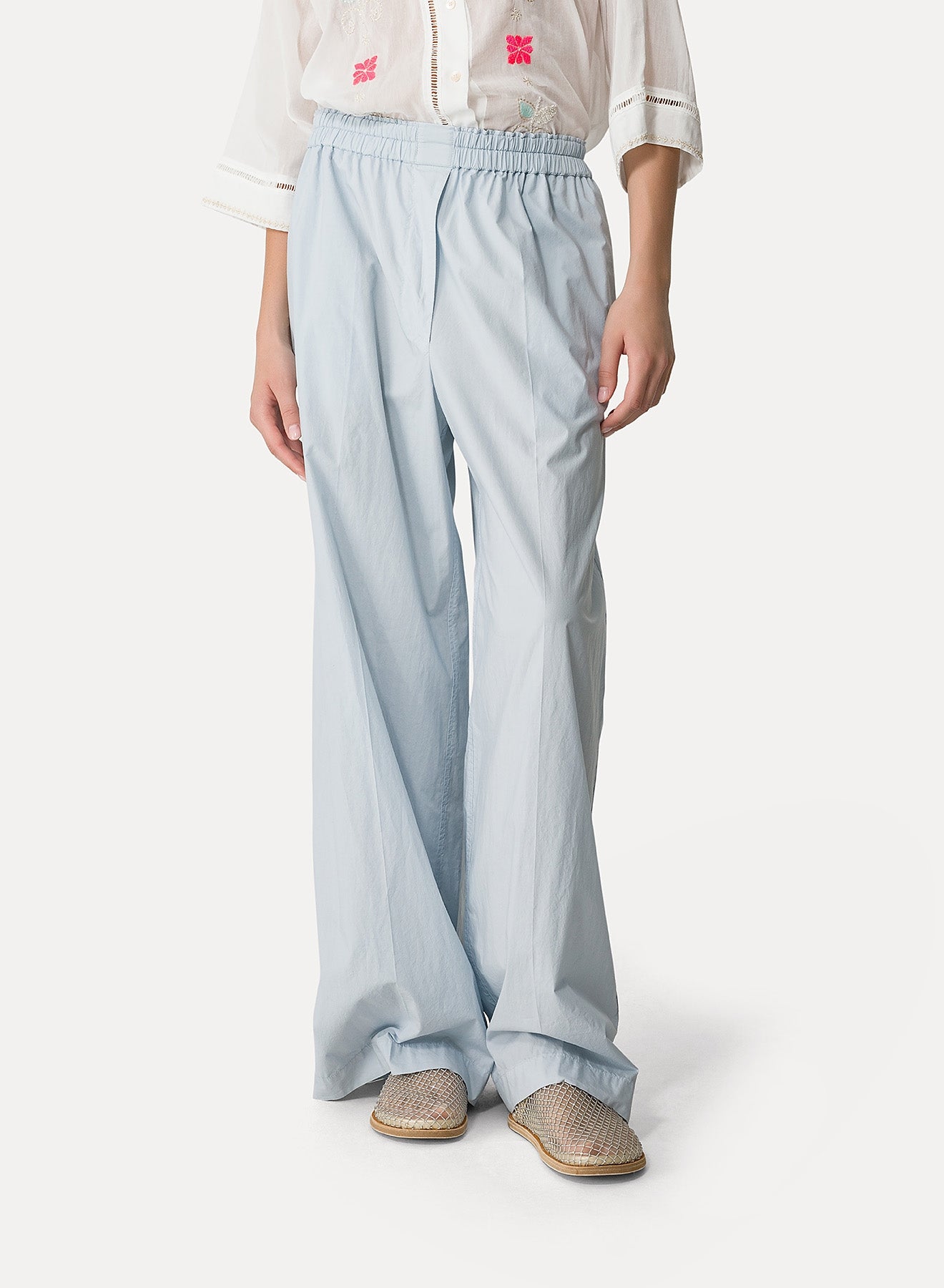 Pantalon avec élastique à la taille - Rugiada