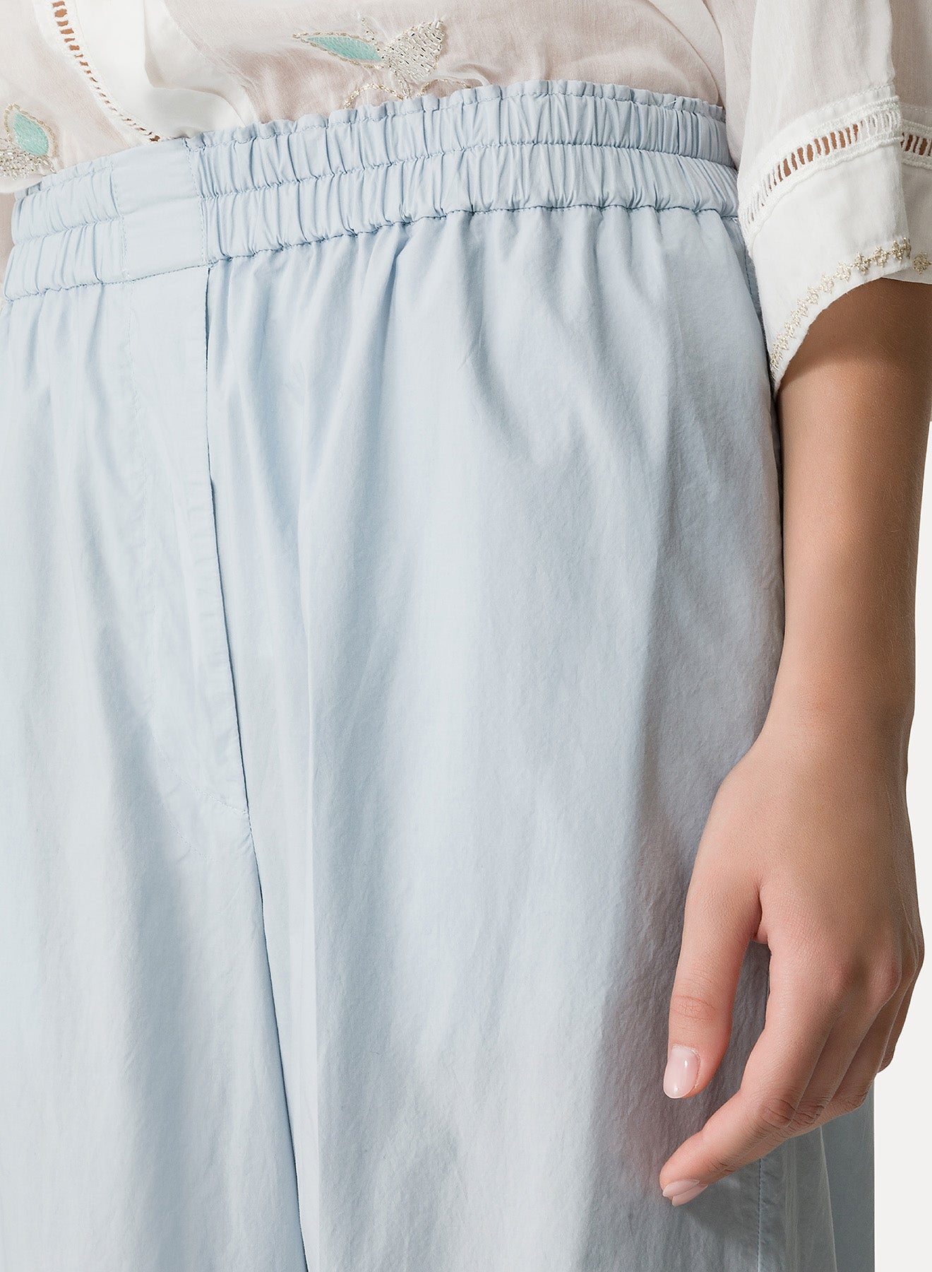 Pantalon avec élastique à la taille - Rugiada