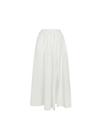 High-waisted skirt - Bianco