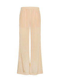 Pantalon évasé en satin - Sole