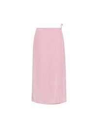 Jupe à taille élastique - Rose