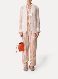 Pantalon avec élastique à la taille  - Pistillo