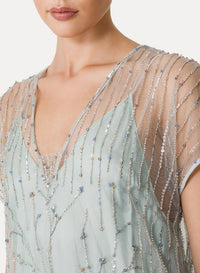 Dress with "Firefly" embroidery - Firefly