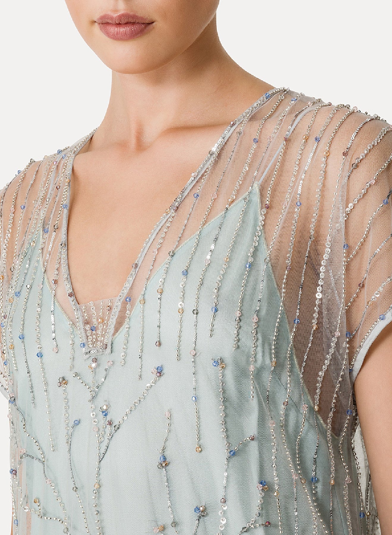 Dress with "Firefly" embroidery - Firefly
