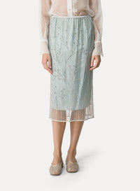 Skirt with "Firefly" embroidery - Firefly